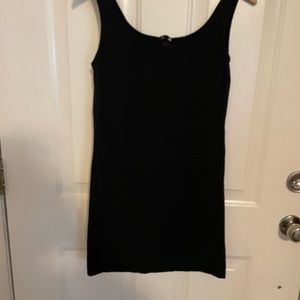 Black stretchy dress